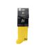 Chaussettes De Foot Lony Homme Jaune Fluo Huari-3