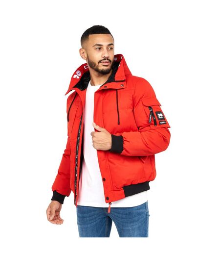 Veste milwaka homme rouge Crosshatch