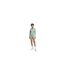 Womens/ladies Hyperglam 3 Stripes Shorts Linen Green Adidas-1