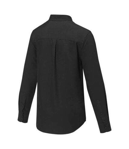 Elevate Mens Pollux Long-Sleeved Shirt (Solid Black) - UTPF3760