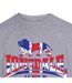 Mens Union Jack T-shirt Grey Lonsdale-3