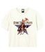 T-shirt cowboy star adulte vieux blanc Amplified-2