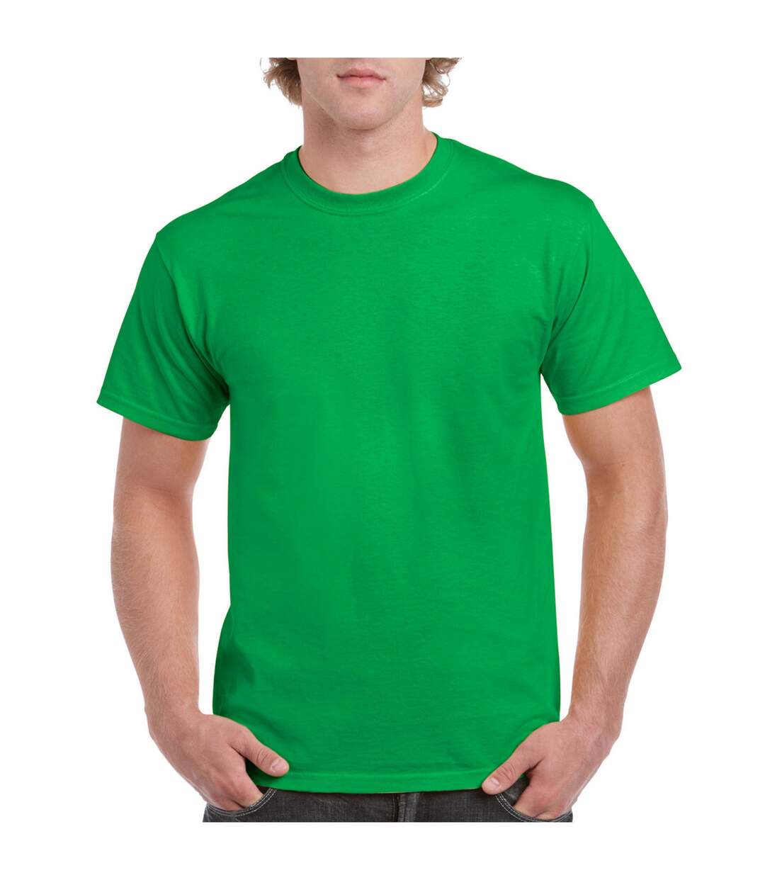 T-shirt Adulte Vert Irlandais Gildan-1