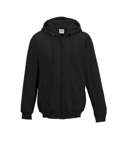 Awdis - Sweatshirt à capuche et fermeture zippée - Homme (Noir) - UTRW180