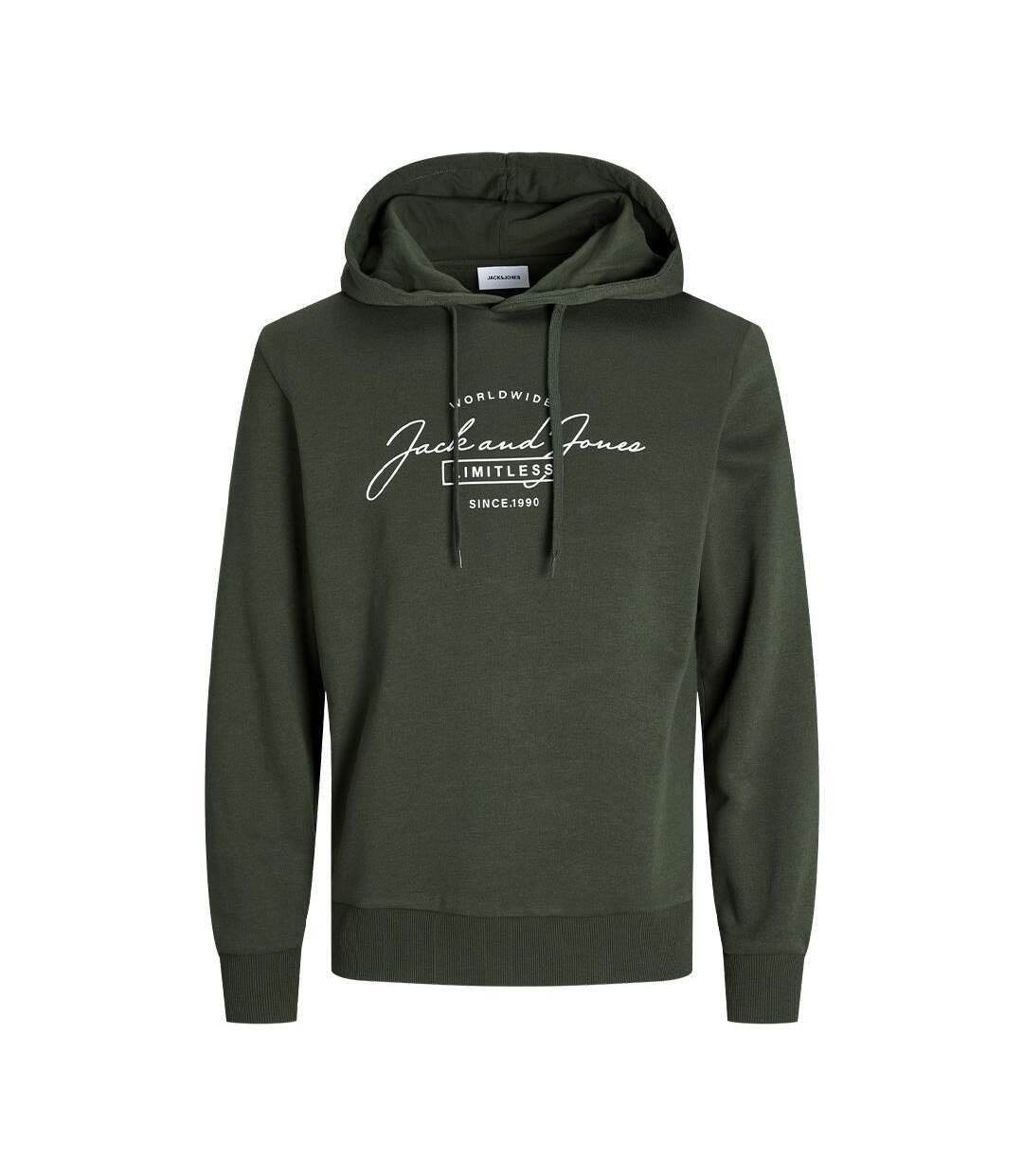 Sweat vert foncé homme jack & jones ferris - l-3