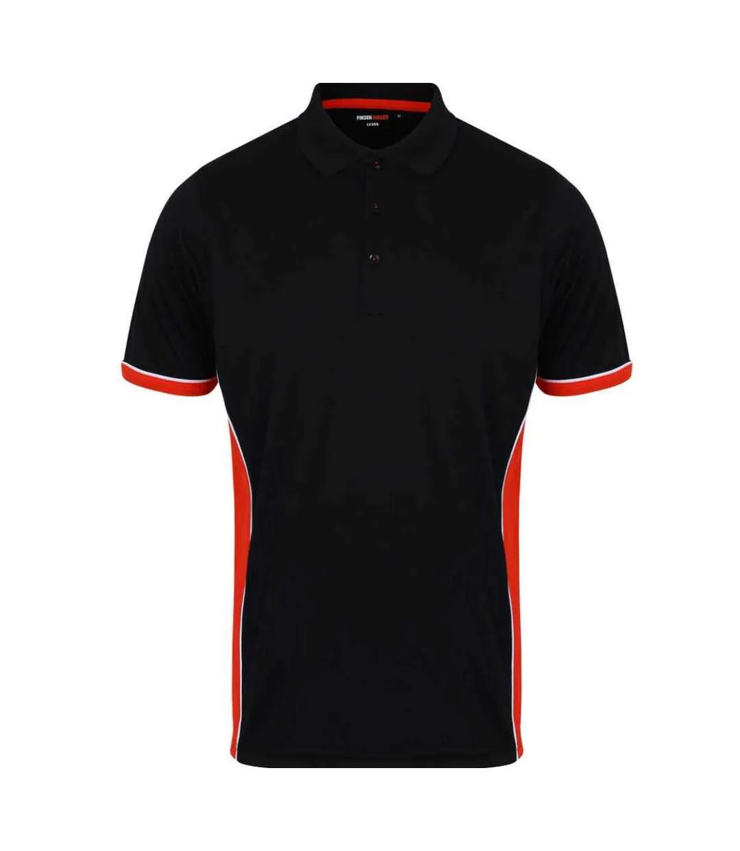 Polo Homme Noir Finden & Hales-1