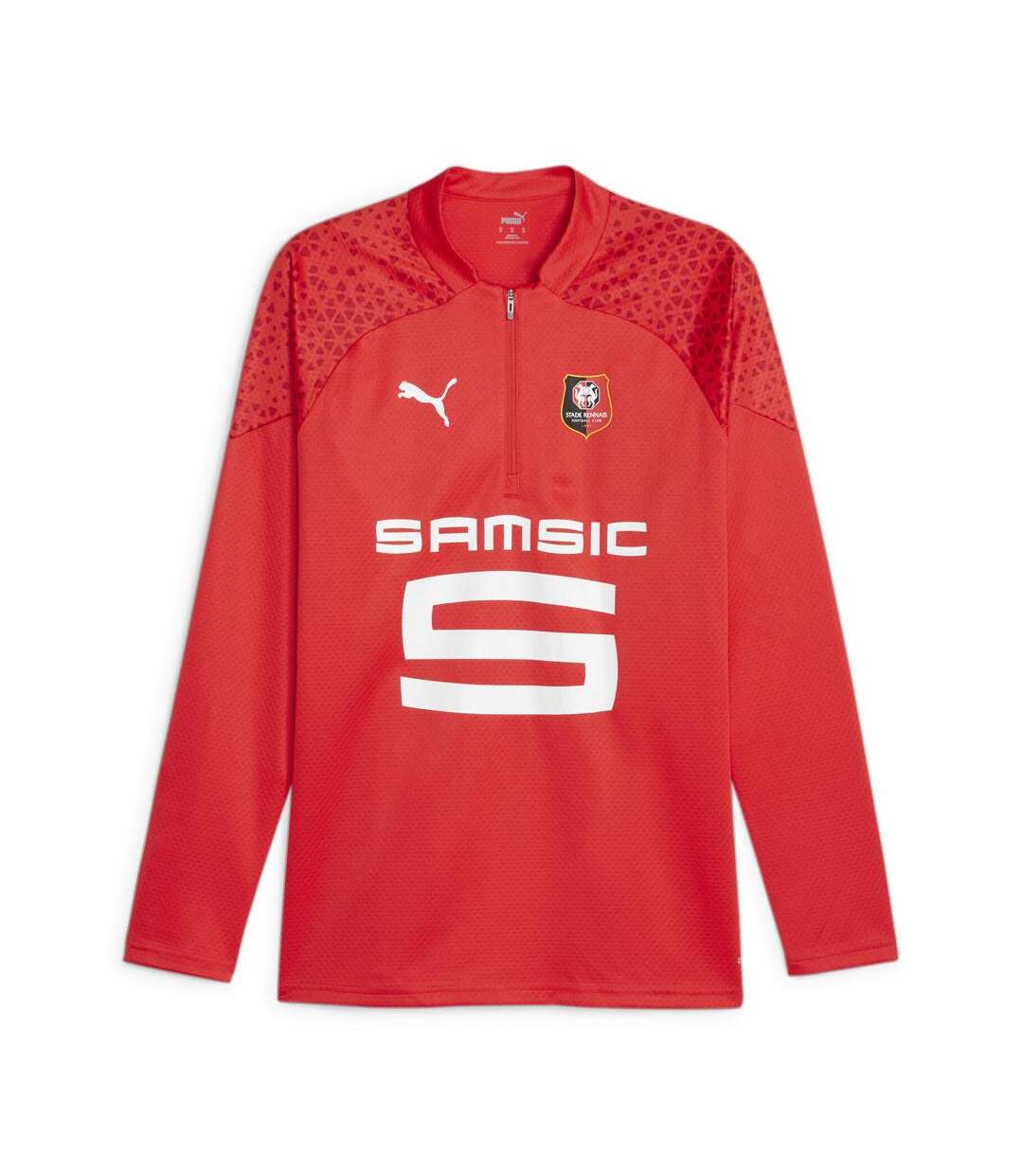 Stade Rennais Sweat de Training Rouge Homme Puma 2023/24 - L