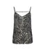Débardeur beige/noir à motifs femme only nova life paris-2