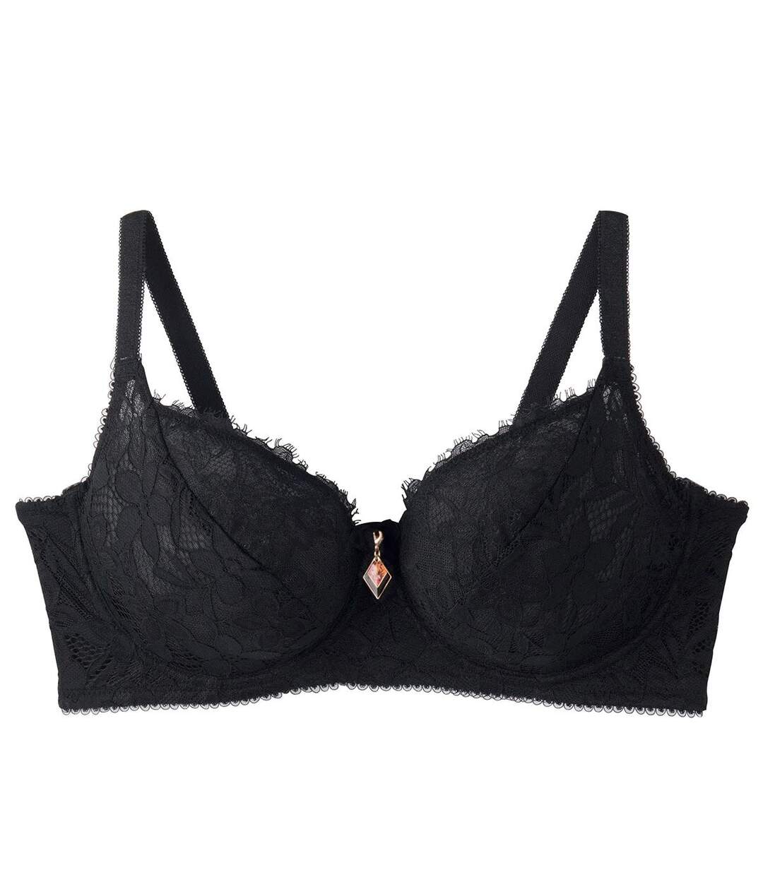 Soutien-gorge à armatures grand maintien noir Shaker-1