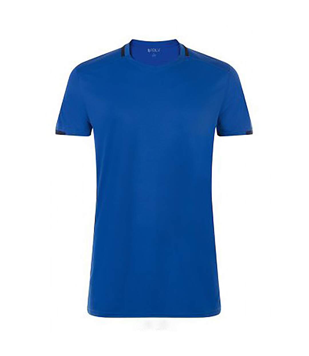 Classicot-shirt de football homme bleu roi/bleu marine SOLS