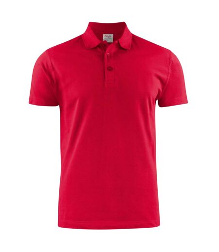 Mens Surf Light Rsx Melange Polo Shirt Dark Navy Printer