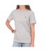 T-Shirt gris femme calvin klein jeans archive-1
