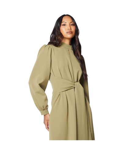 Robe mi-longue valerie femme olive Principles