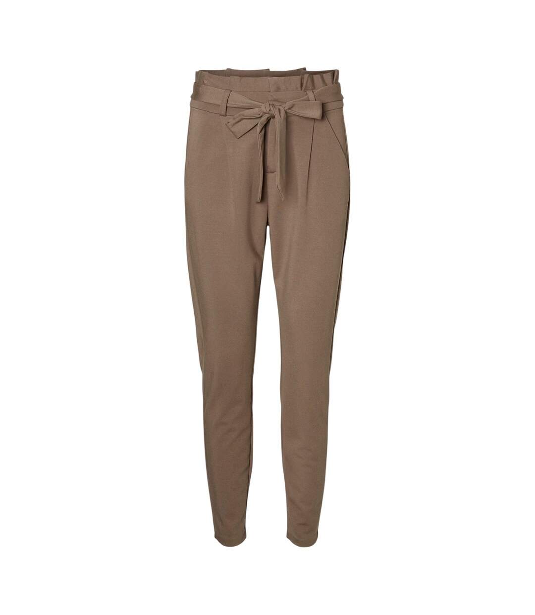 Womens/ladies High Waist Trousers Mint Vero Moda-2