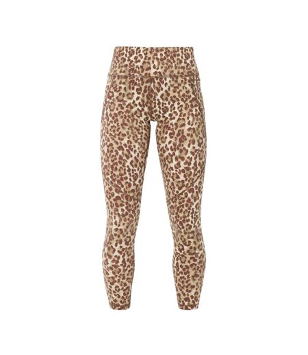 Legging Motif/style Imprimé Léopard Femme Beige Sweaty Betty