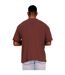Casual Classics Mens Core Ringspun Cotton Oversized T-Shirt (Chocolate) - UTAB584