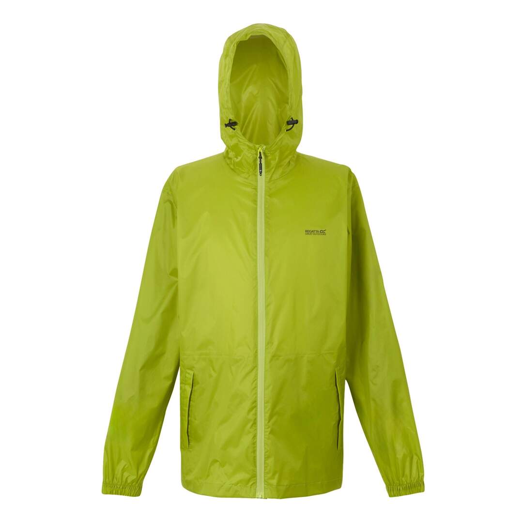 Mens pack it iii waterproof jacket grenoble green Regatta-1