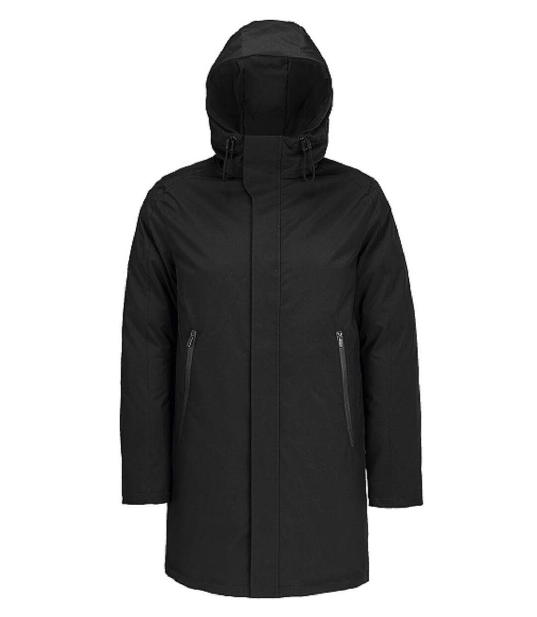 Parka chaude avec capuche - Homme - 04002 - noir-1