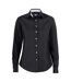 Womens/ladies Belfair Shirt Black Cutter & Buck-3