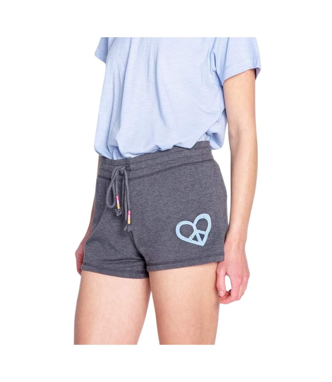 Womens/ladies Relaxed Fit Shorts Anthrazit PJ Salvage-2