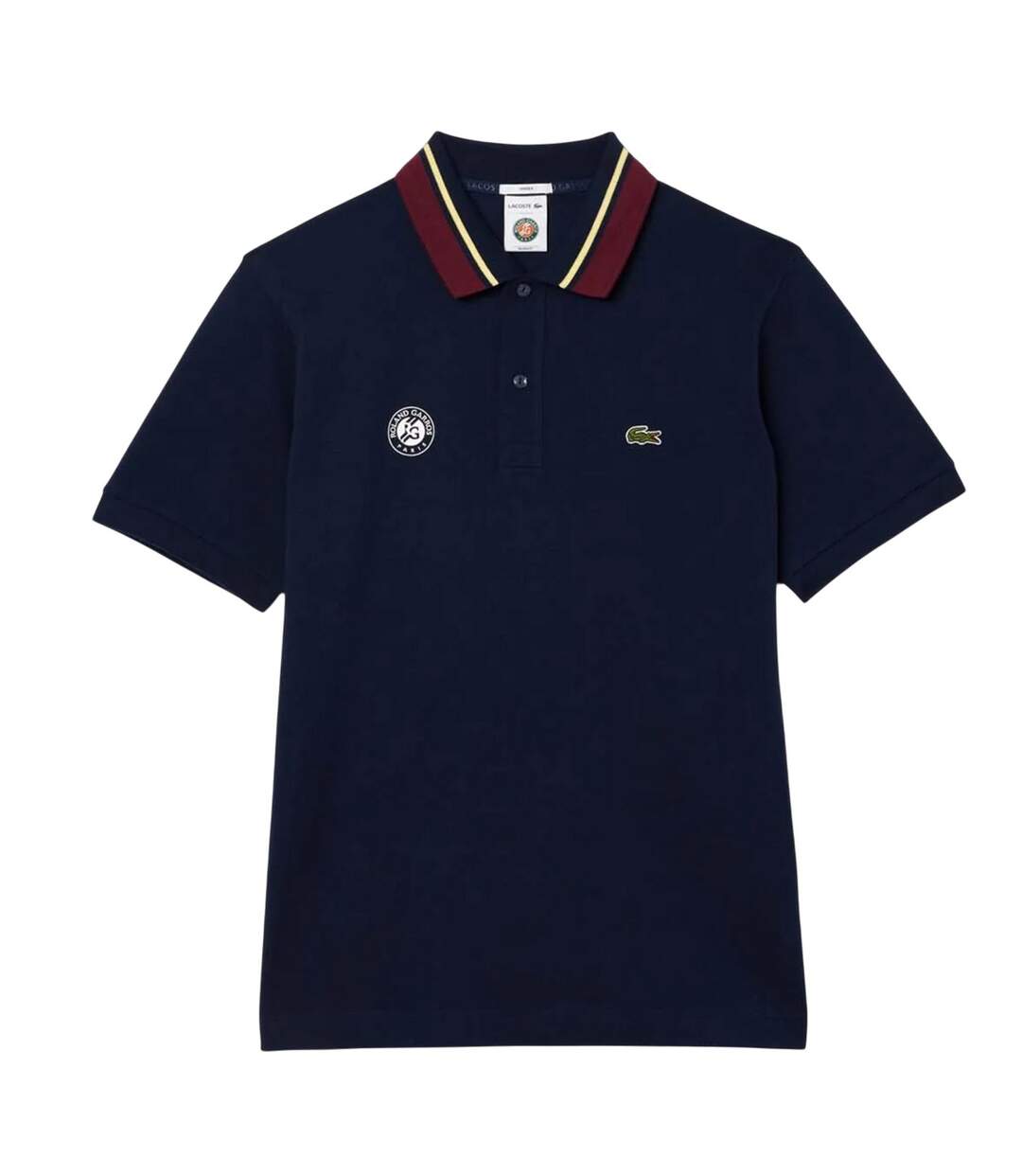 Unisex Adult Rolandgarros Edition Umpire Sport Polo Shirt Blue Lacoste-1