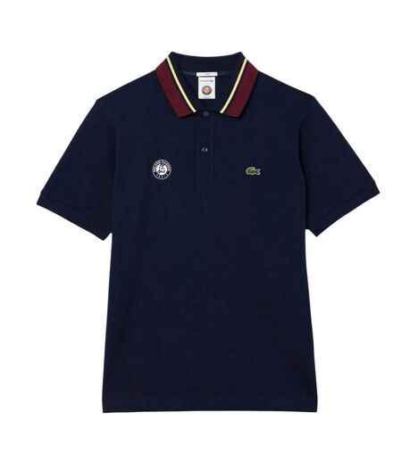Unisex Adult Rolandgarros Edition Umpire Sport Polo Shirt Blue Lacoste