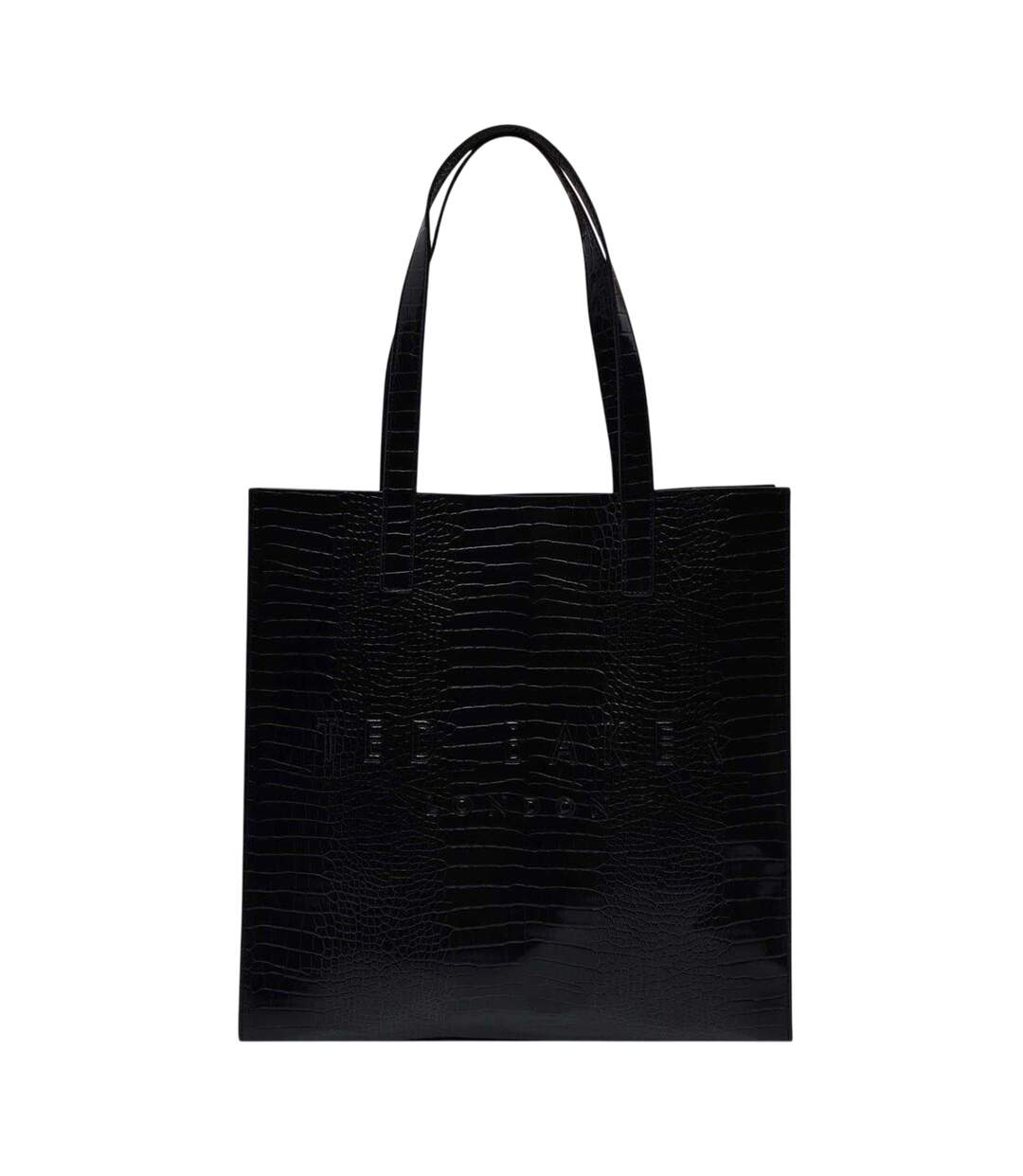 Tote Bag Motif/style Grand Croccon Taille Unique Noir Ted Baker-1