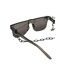 Lunettes De Soleil Avec Chaîne Adulte Taille Unique Noir Urban Classics-2