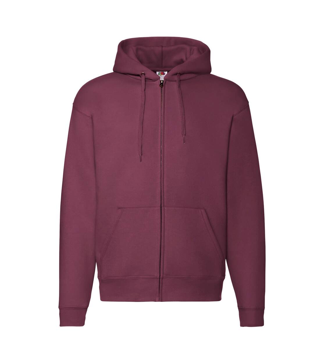 Veste À Capuche Premium Homme Bordeaux Fruit Of The Loom-1
