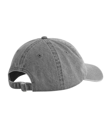 Casquette De Baseball Motif/style Uni Gris Délavé À L´acide Beechfield