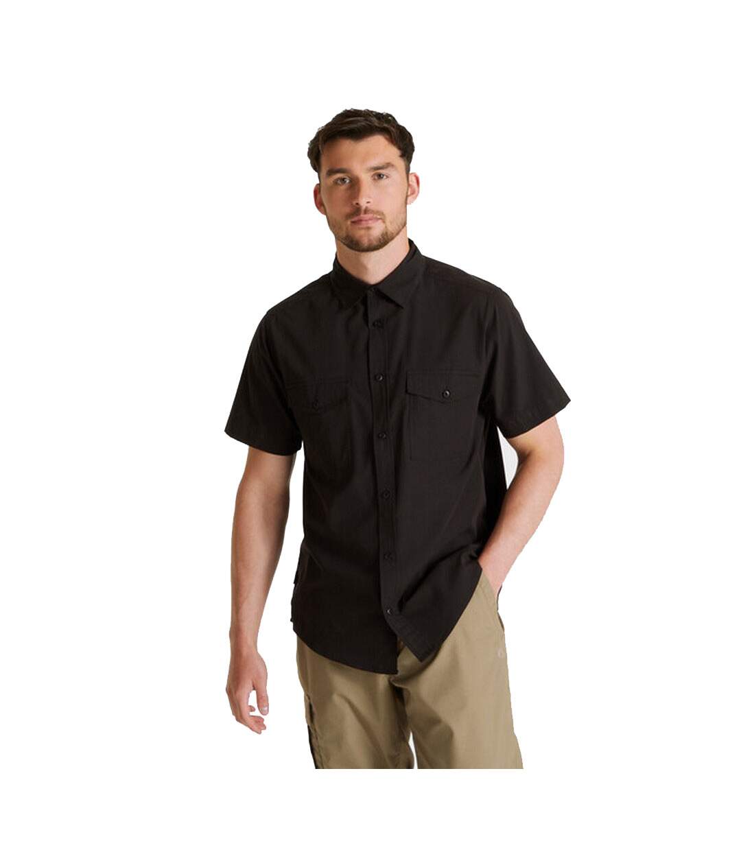 Chemise expert kiwi homme noir Craghoppers