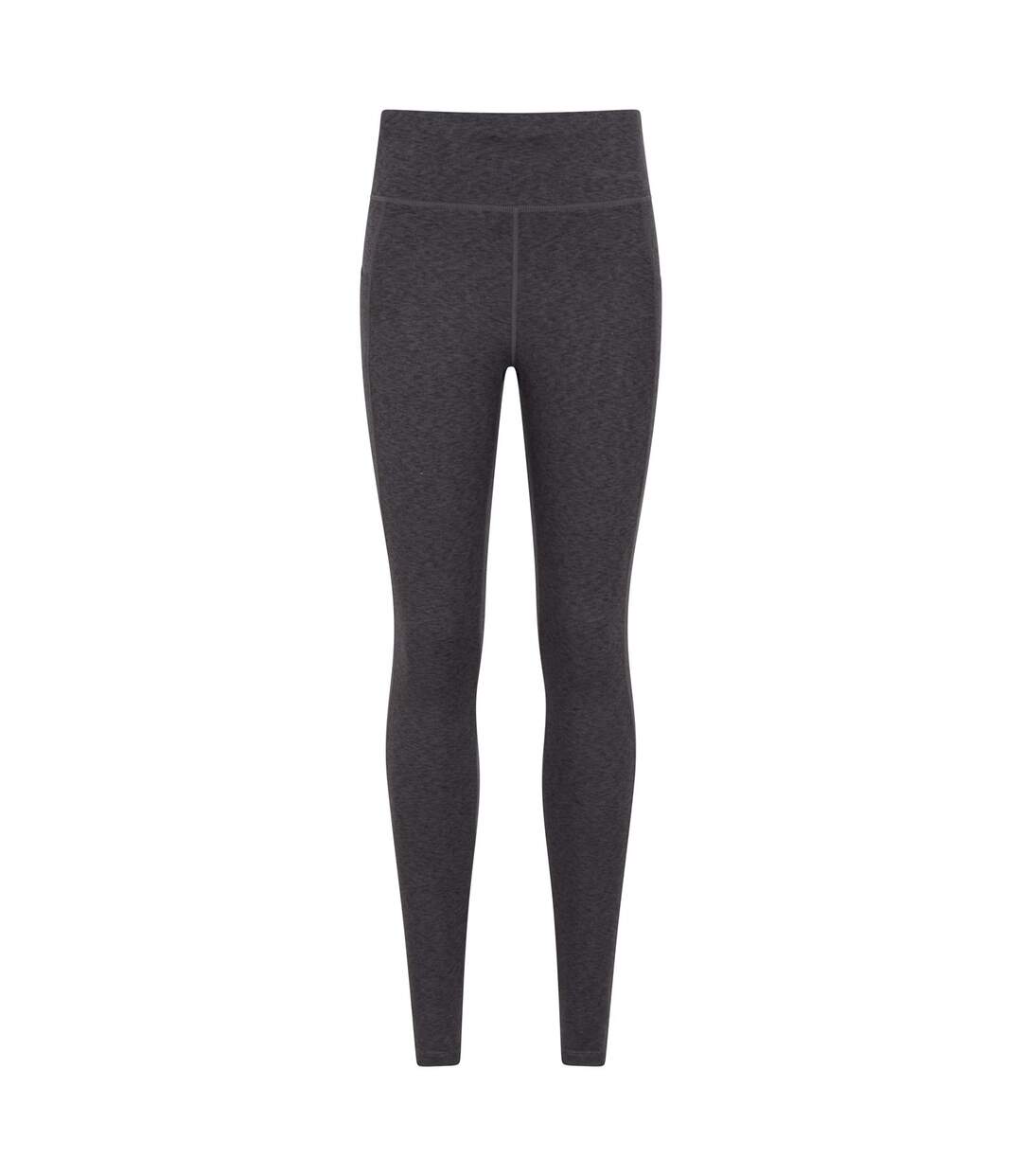 Womens/ladies Contin Trekking Thermal Leggings Grey Mountain Warehouse-1