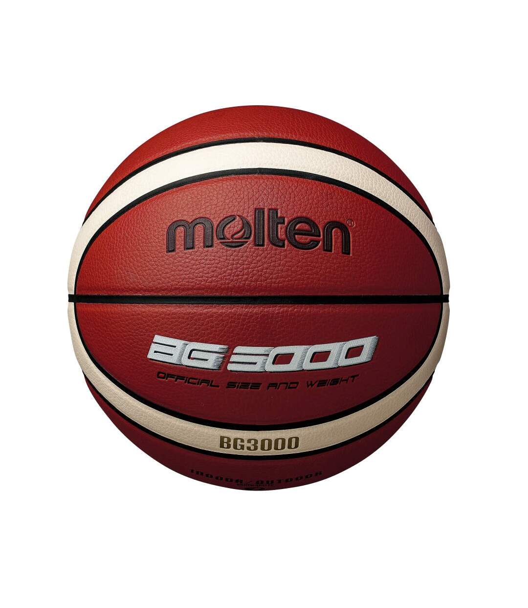 Ballon de basket taille 6 fauve / blanc Molten-1