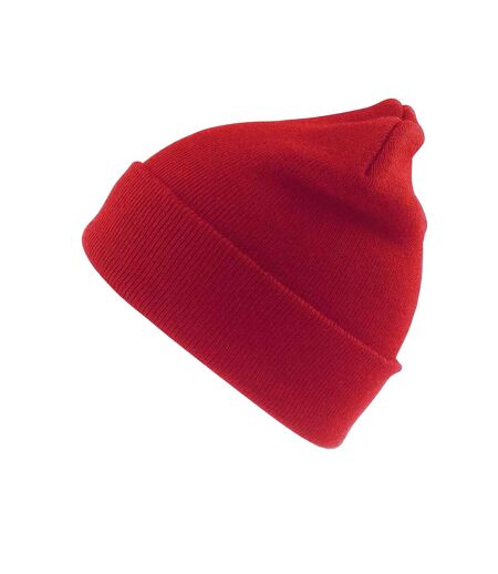 Bonnet de ski adulte rouge Result