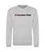 Unisex Adult Hamilton Formula 1 Crew Neck Sweatshirt Grey AWD-1