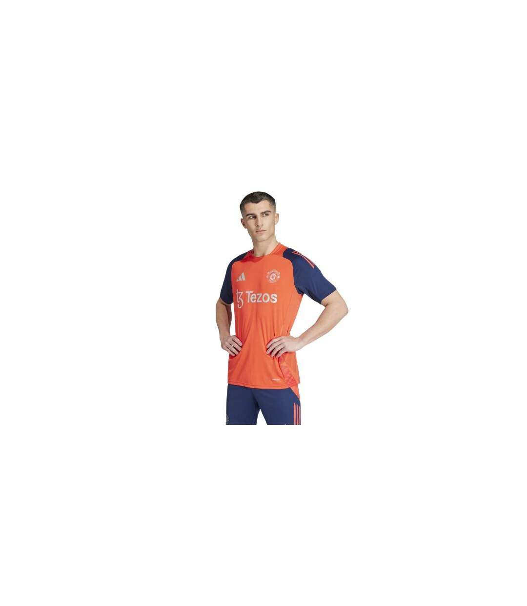 Unisex Adult Tiro 24 Manchester United Fc Training Jersey Red Adidas-1