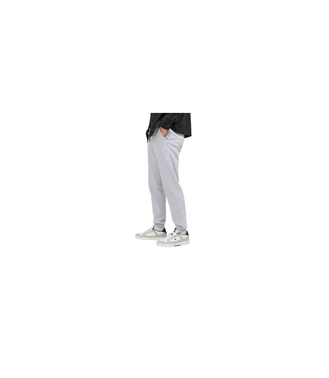Mens Bradley Jogging Bottoms Light Grey Jack And Jones-1
