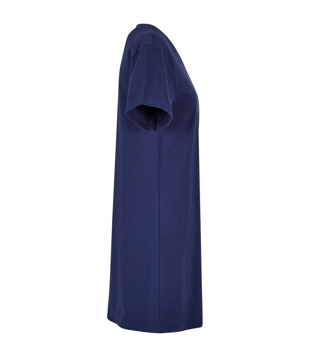 Robe T-shirt Femme Bleu Marine Clair Build Your Brand-3