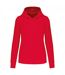 Womens/ladies hoodie red Kariban