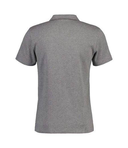 Polo Style Texturé Homme Gris Gant