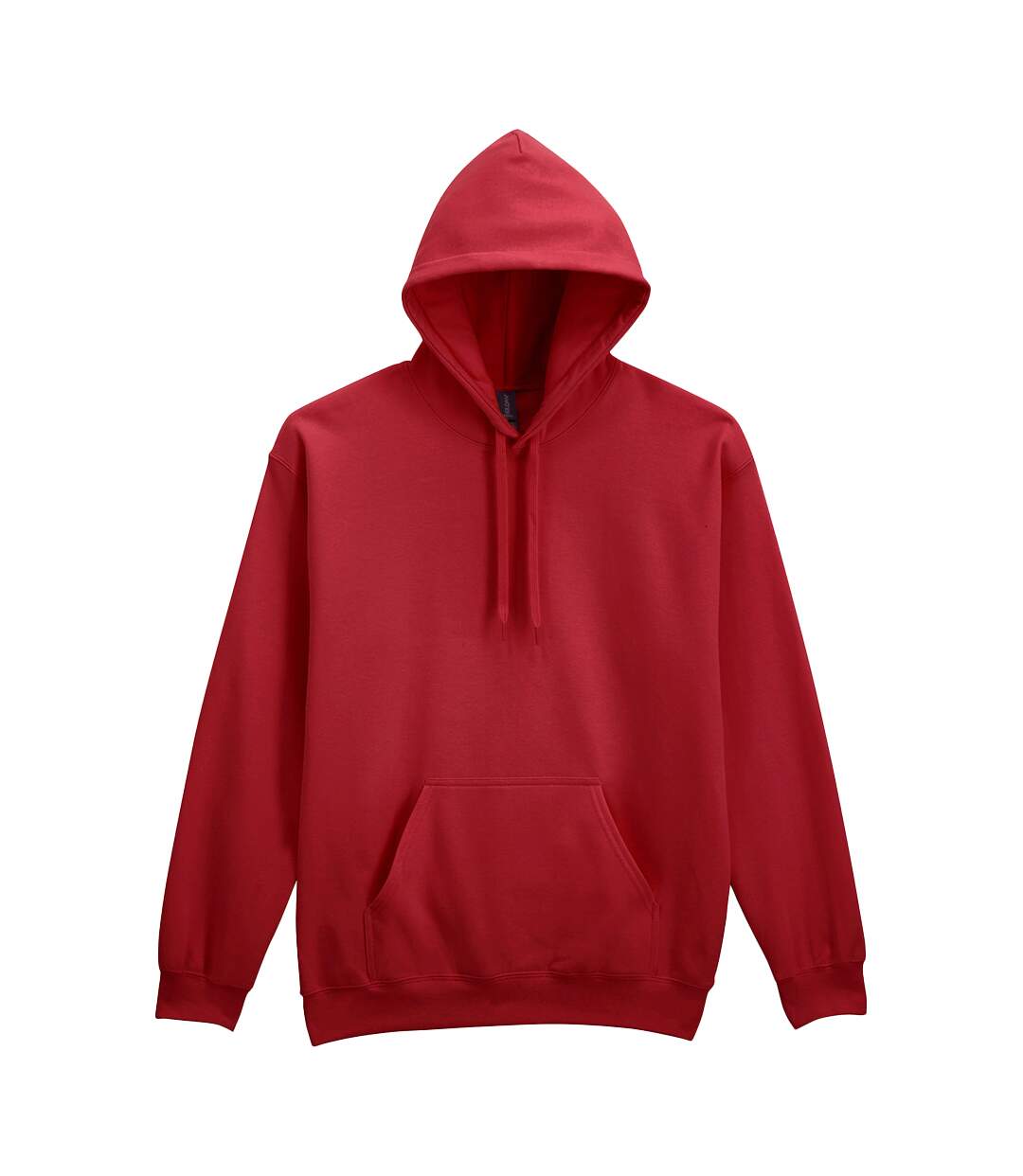 Sweat À Capuche Adulte Rouge Foncé Gildan-2