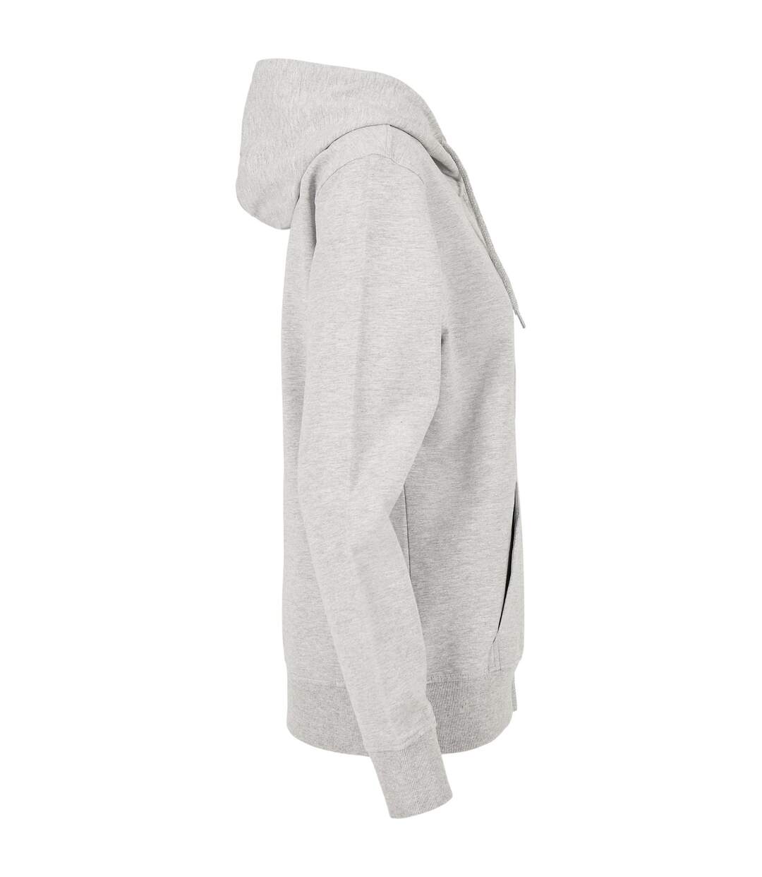 Veste À Capuche Femme Gris Chiné Build Your Brand-3