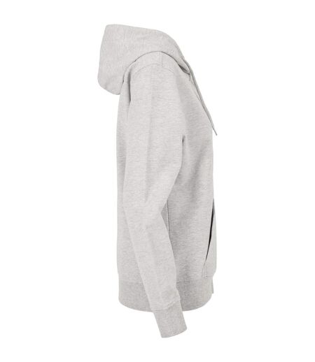 Veste À Capuche Femme Gris Chiné Build Your Brand