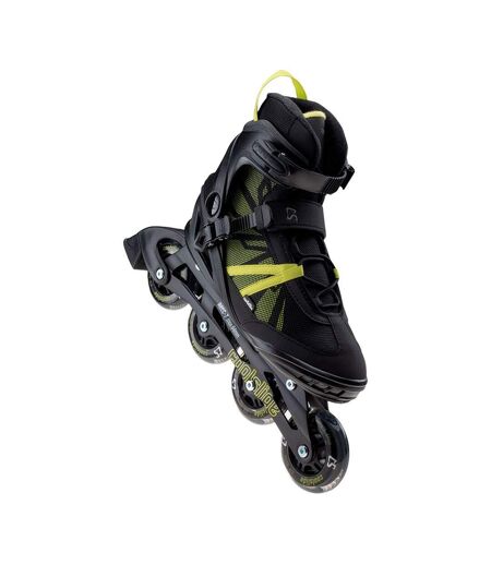 Patins À Roulettes Alignées Desq Homme 43 Fr Noir Vert Néon Coolslide