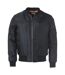 Unisex Adult Bomber Jacket Black Clique-1