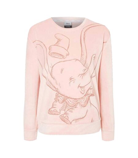Ensemble De Pyjama Long Manches Longues Femme Pêche Dumbo