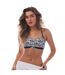 Womens/ladies Cita Bralette Grey Reebok-2