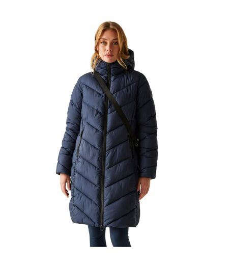 Doudoune Matelassée Anita Femme Bleu Marine Regatta