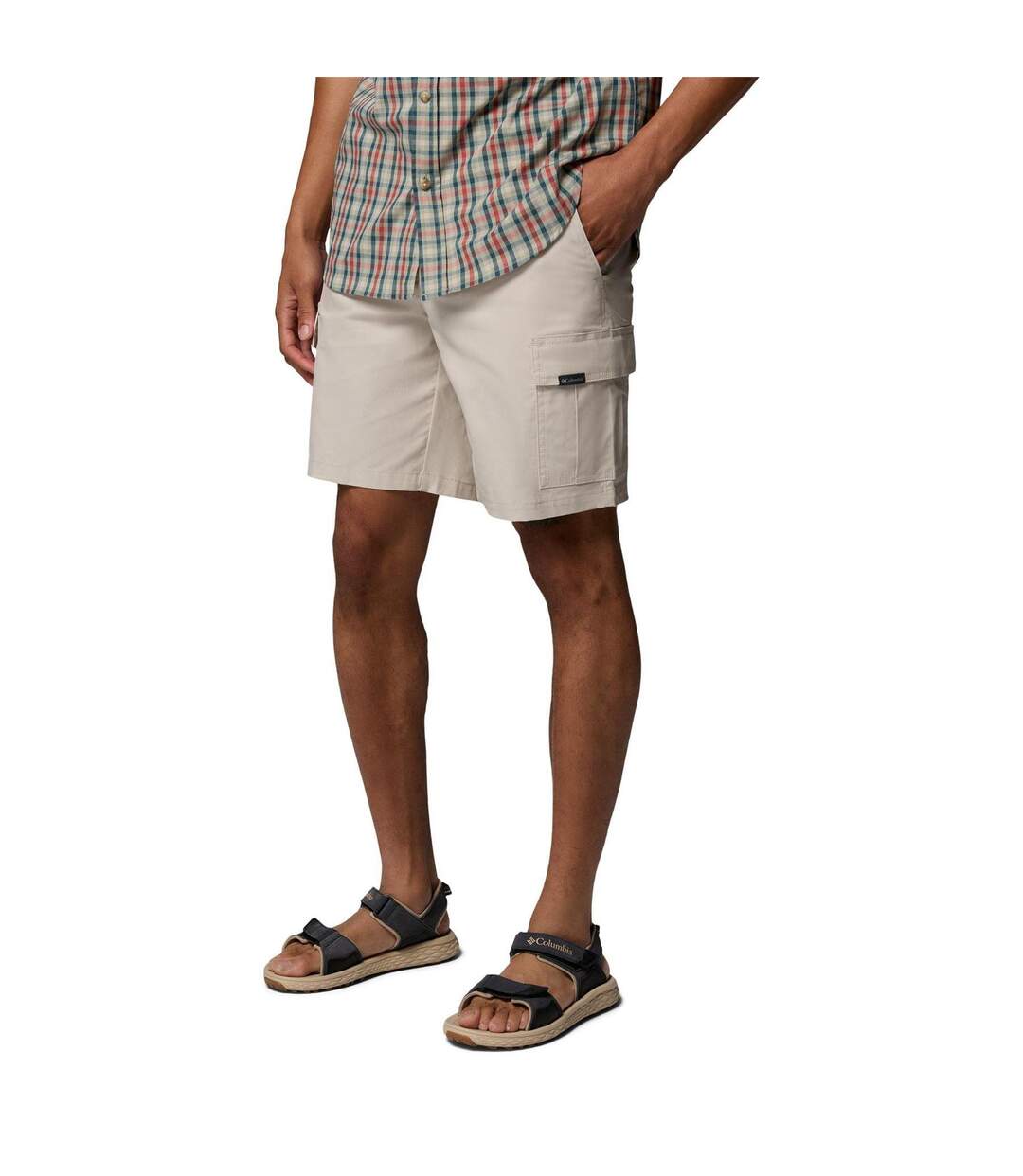 Short À Poches Rapid Rivers Homme Taupe Columbia-4