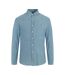 Mens Cotton Button Detail Shirt Chambray Ralph Lauren-1